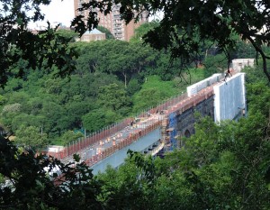 Construction on the High Bridge is nearing completion